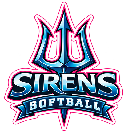 Sirens Softball Stickers
