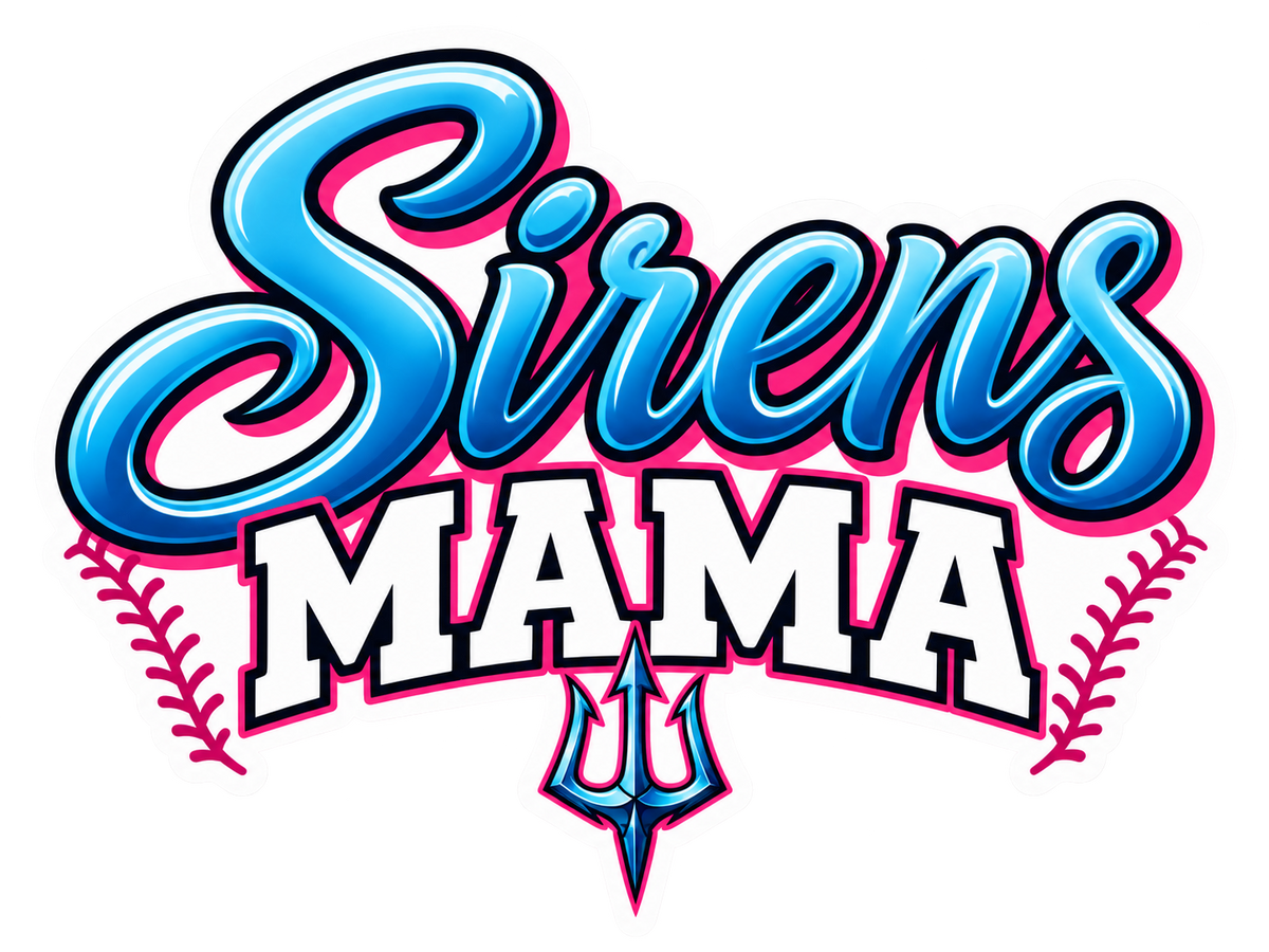 Sirens Softball Stickers