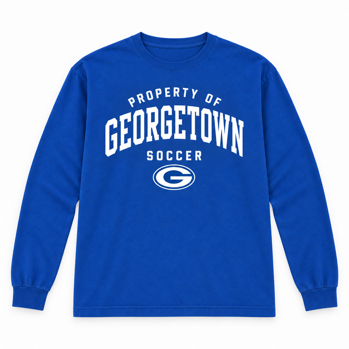 Property of Georgetown Soccer Long-Sleeve T-Shirt