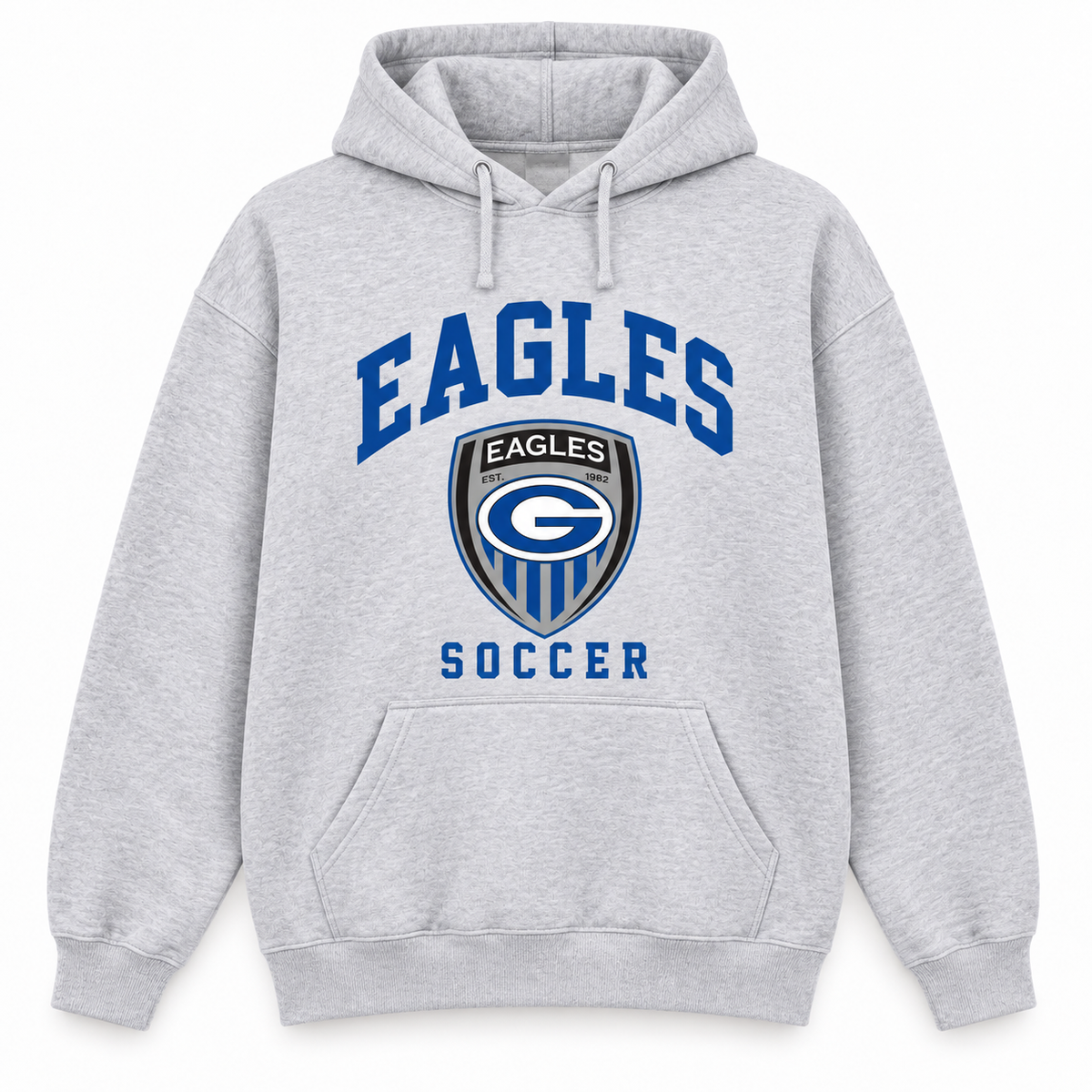 Georgetown Eagles Soccer Crest Hoodie