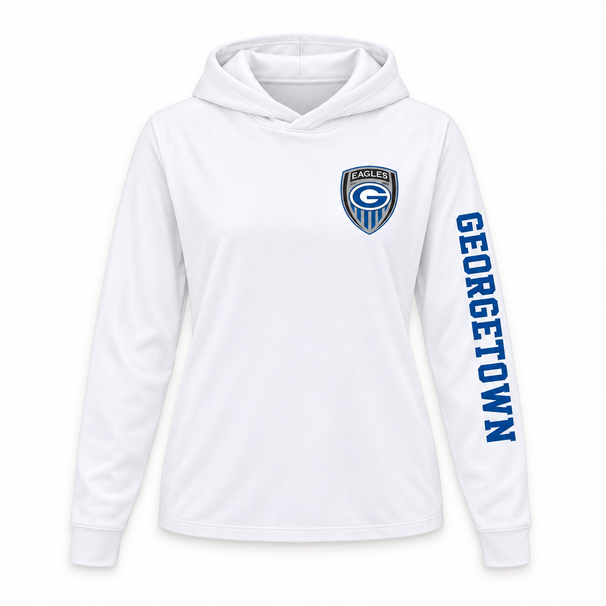 Georgetown Eagles Soccer Lightweight Performance Hoodie