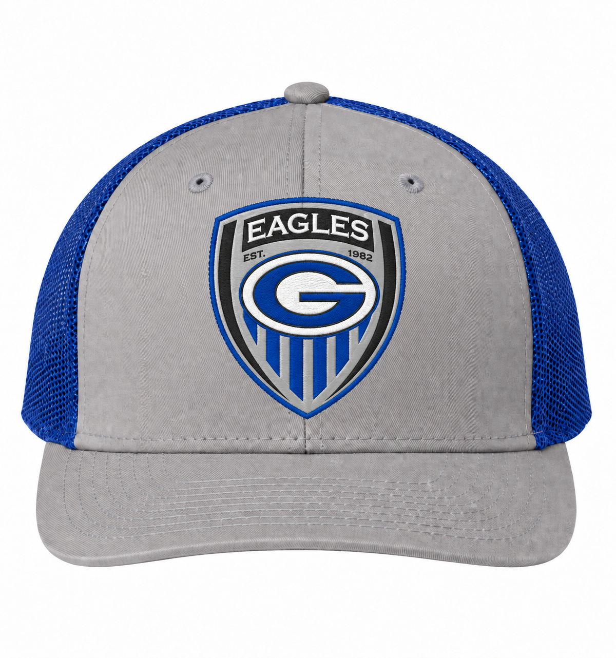 Georgetown Eagles Soccer Crest Trucker Hat