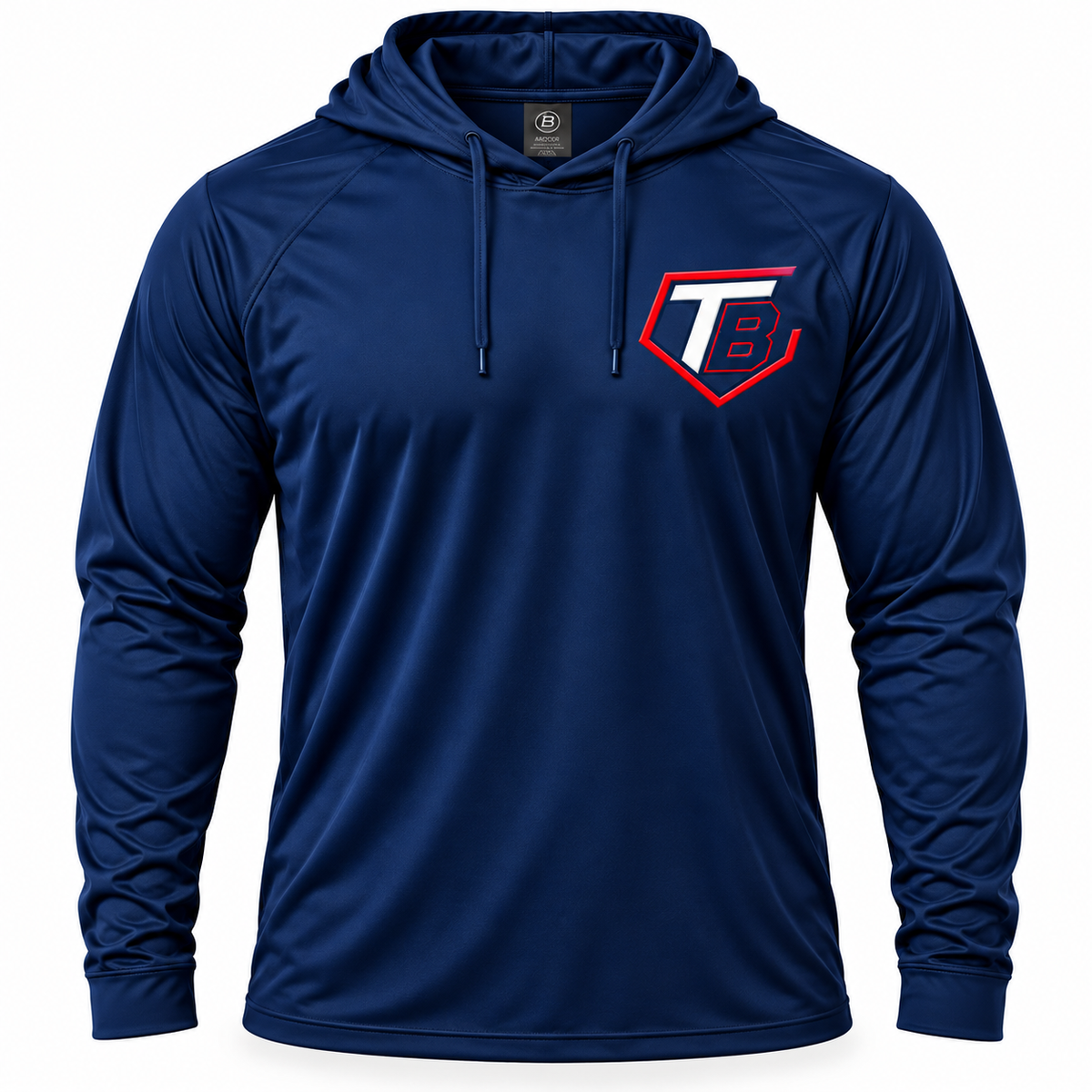 Torque Baseball Long Sleeve Hooded Shirt