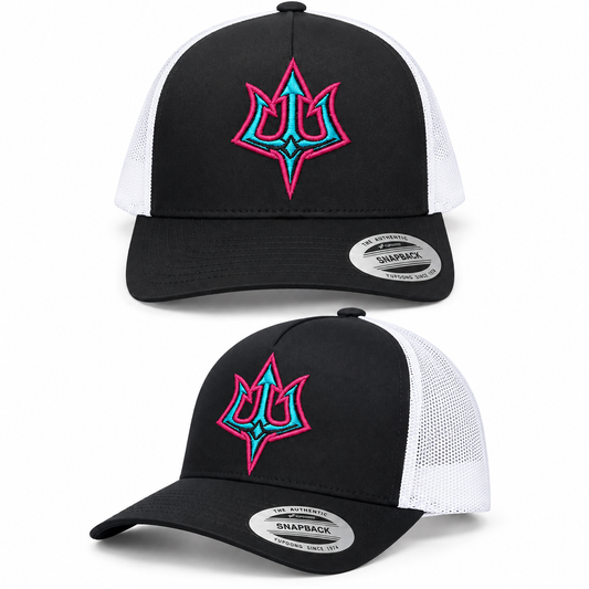 Sirens Embroidered Trident Trucker Cap