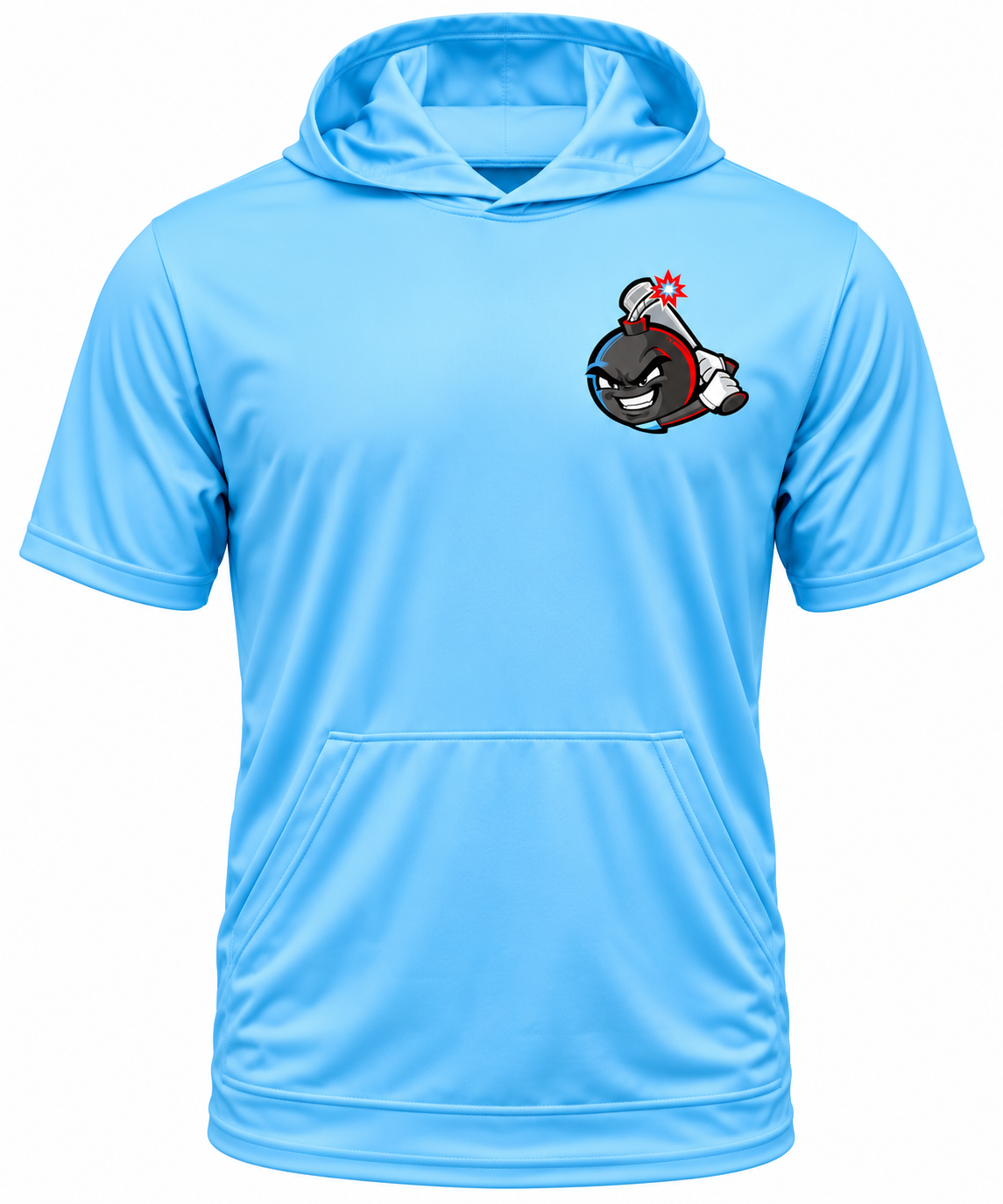 Bomb Squad Short Sleeve Hooded Performance Shirt