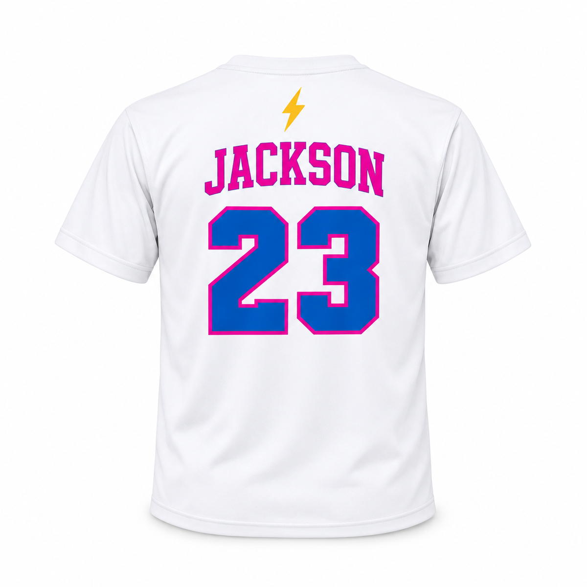 Swish Squad Personalized Tee – White