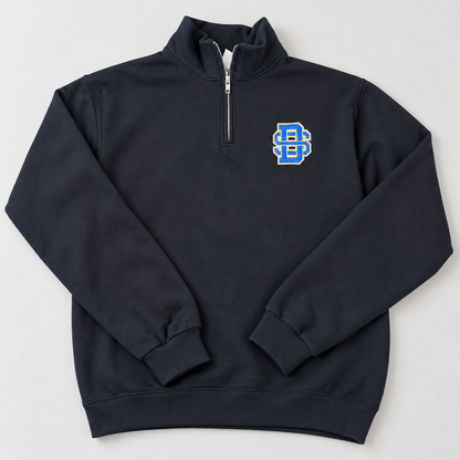 Divine Saviors Academy Quarter Zip, DSA Mustangs Shirt, Black Divine Saviors Sweatshirt