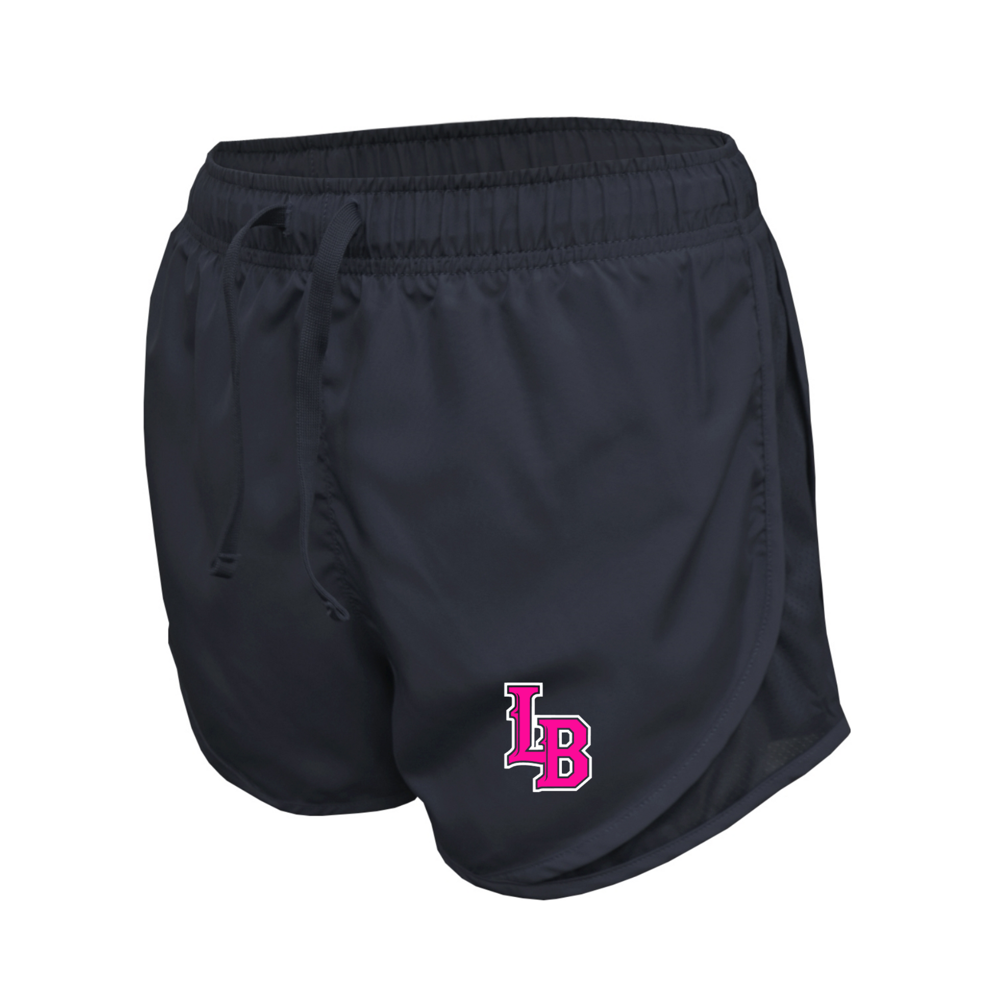 Black Womens Short with LB Logo
