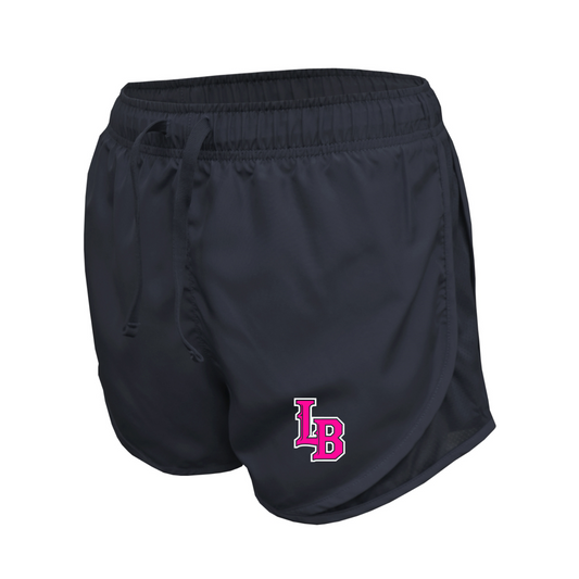 Black Womens Short with LB Logo