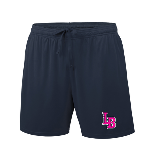 Lady Bombers Navy Performance Shorts