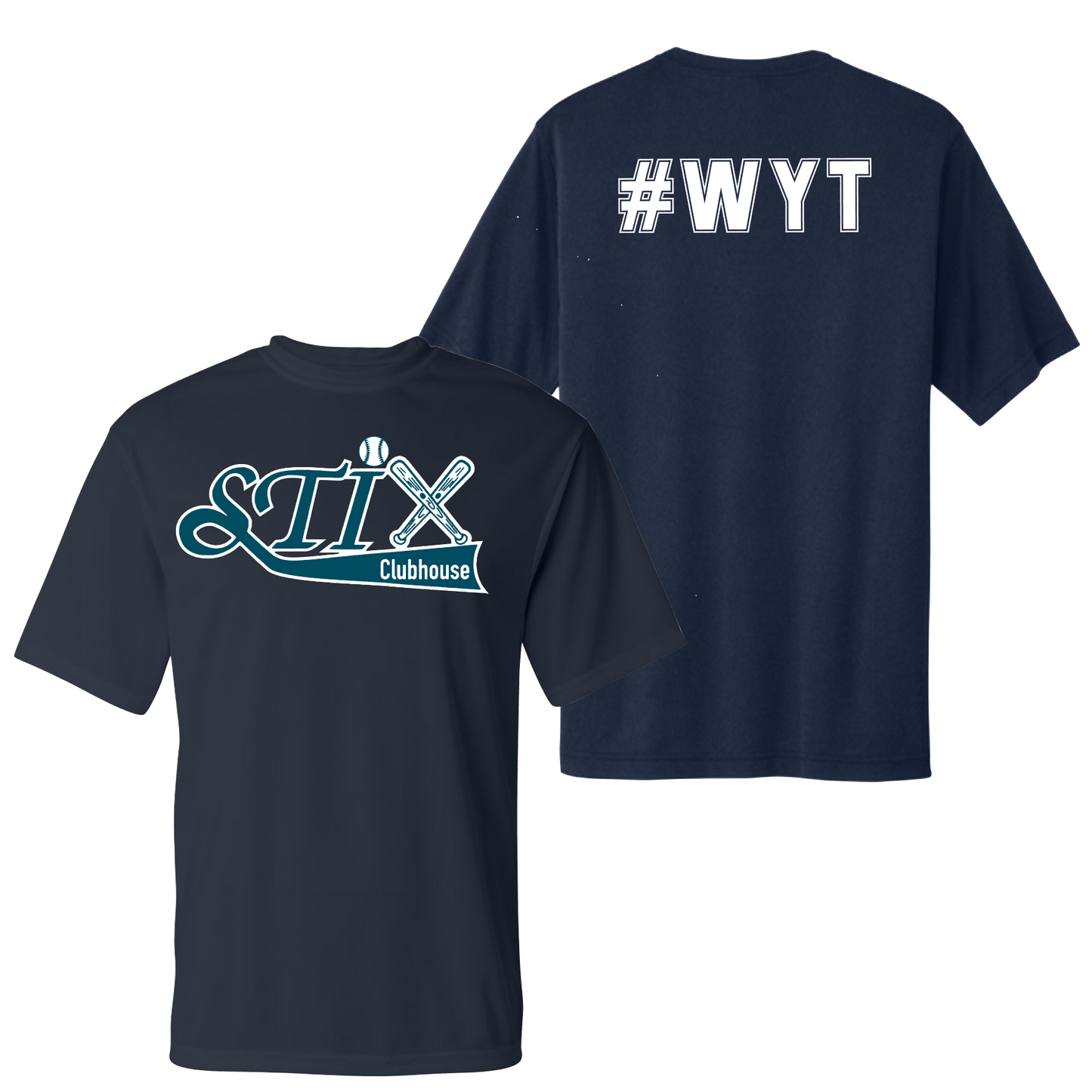 #WYT STIX Clubhouse Softball Tee, STIX Softball Tshirt, STIX Softball Shirt