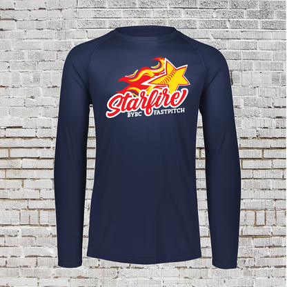 Starfire Fastpitch Tee, Navy Starfire Softball Tshirt, Starfire Spiritwear