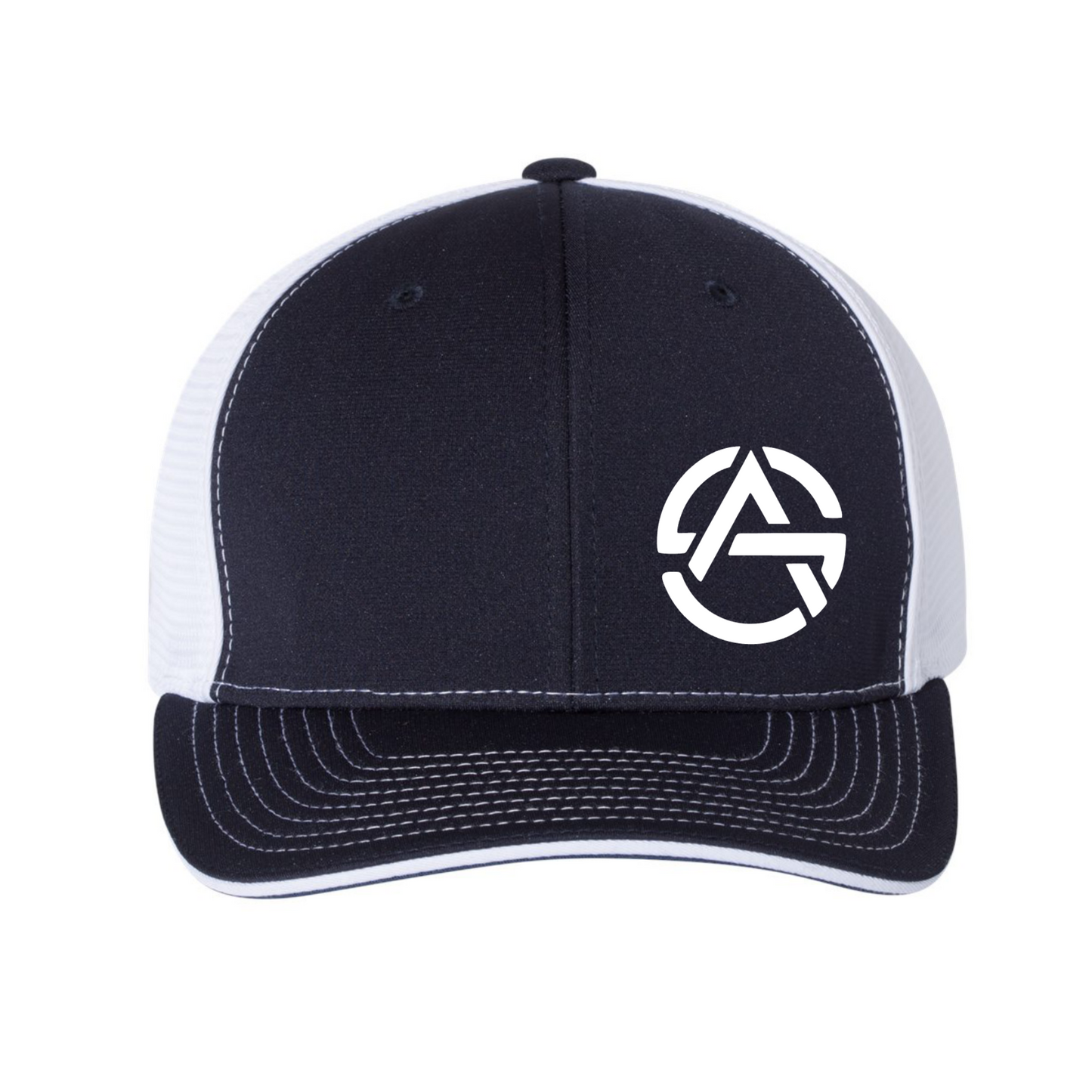 San Gabriel Aquatics Richardson® Trucker Hat – Navy/White
