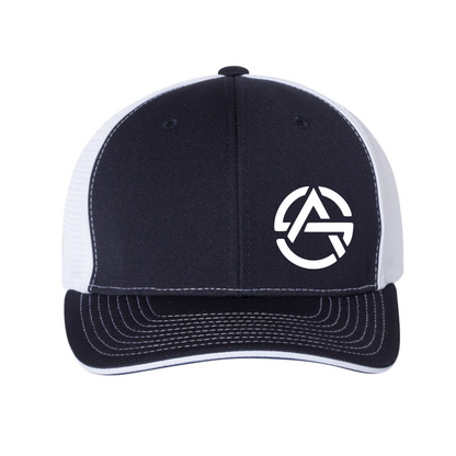 San Gabriel Aquatics Richardson® Trucker Hat – Navy/White