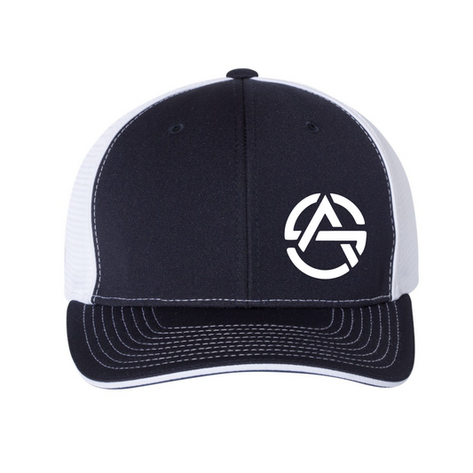 San Gabriel Aquatics Richardson® Trucker Hat – Navy/White