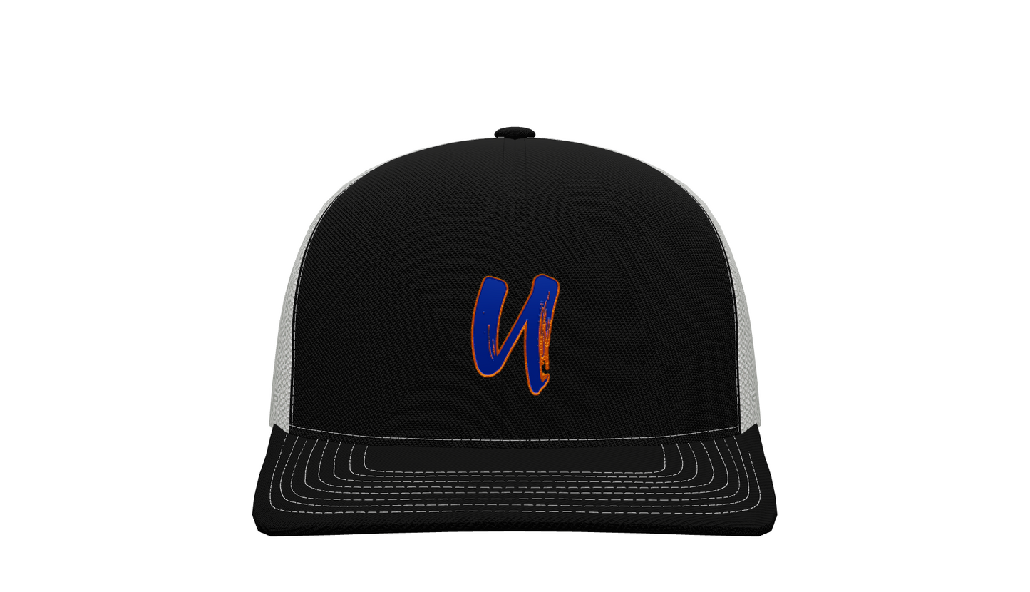 **PRE ORDER** Black Unity Fastpitch Trucker Hat – Pro Model Stretch Mesh Snapback
