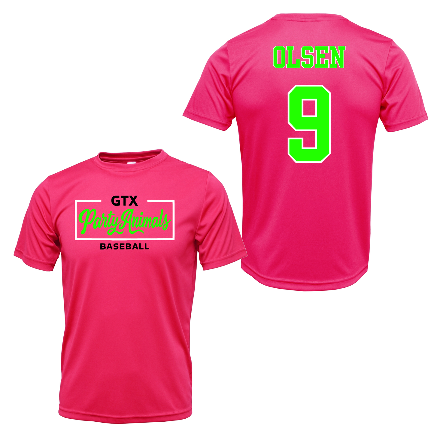 GTX Party Animals BASEBALL Practice Jersey