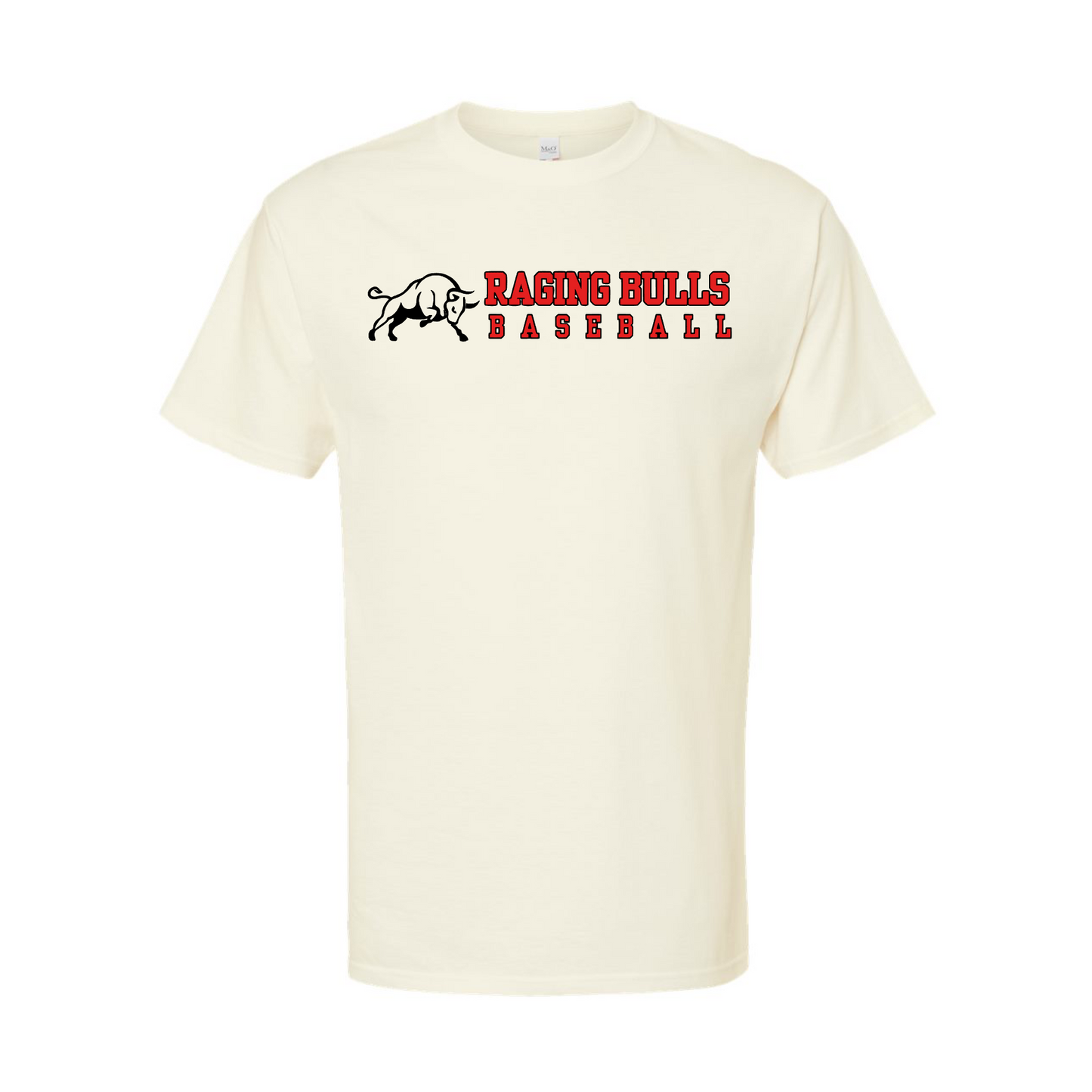 Raging Bulls Baseball Natural Classic Tee