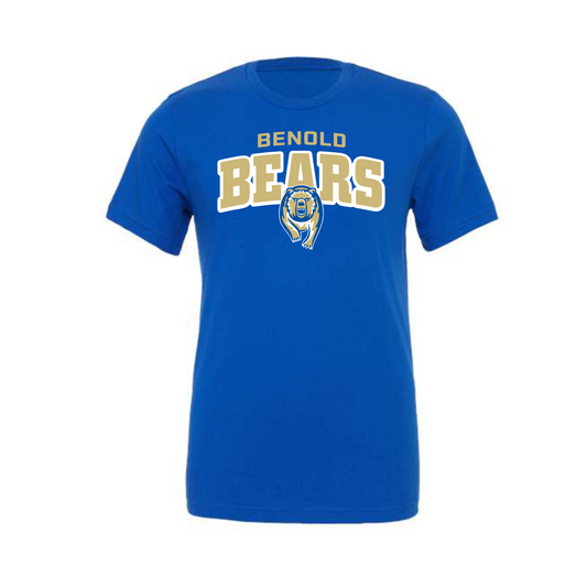 Benold Bears Shirt, Drift Benold Bears Tee, Blue Benold Bears Tee