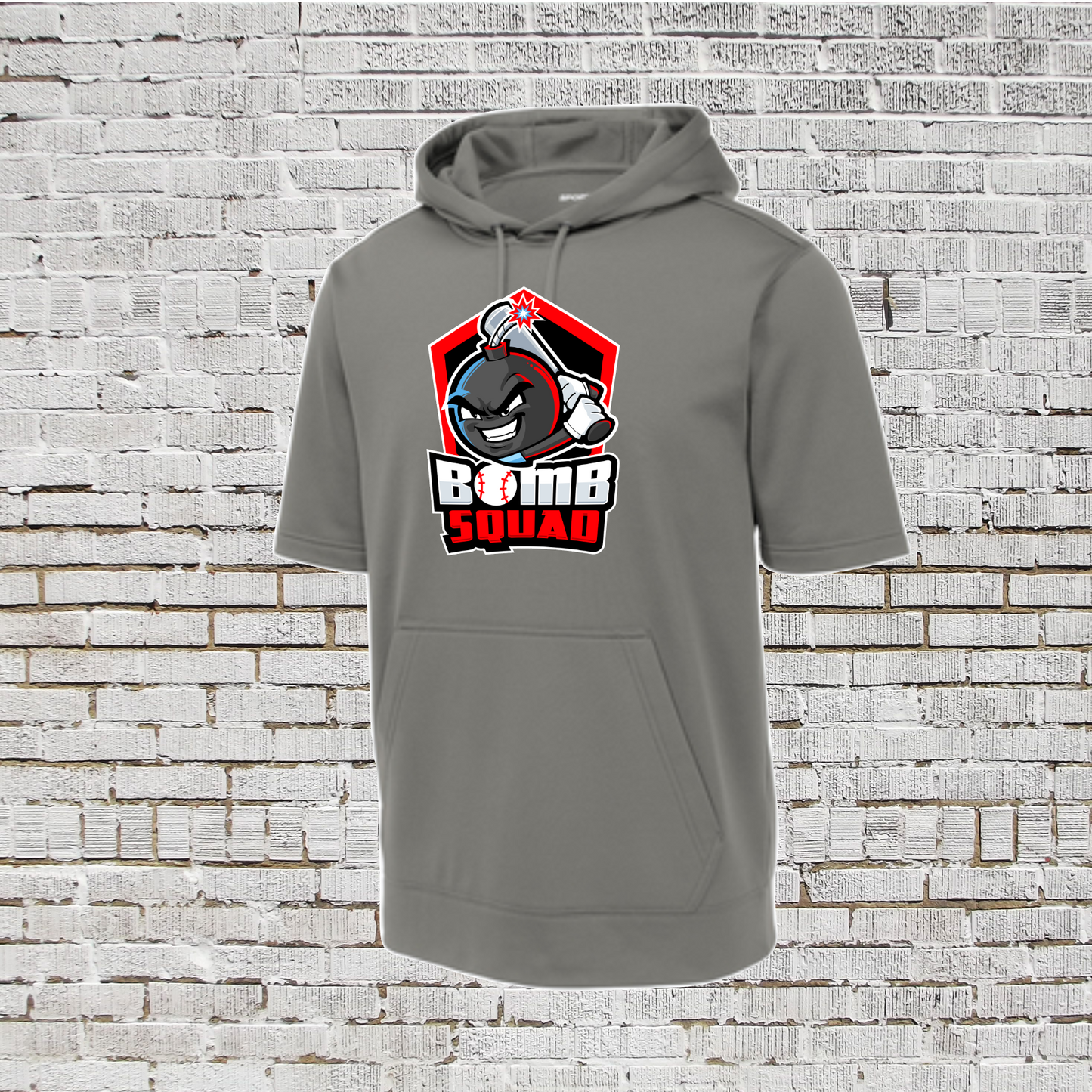 Short Sleeve Fleece Bomb Squad Baseball, Baseball Bomb Squad Sweatshirt, Bomb Squad Baseball Hoodie