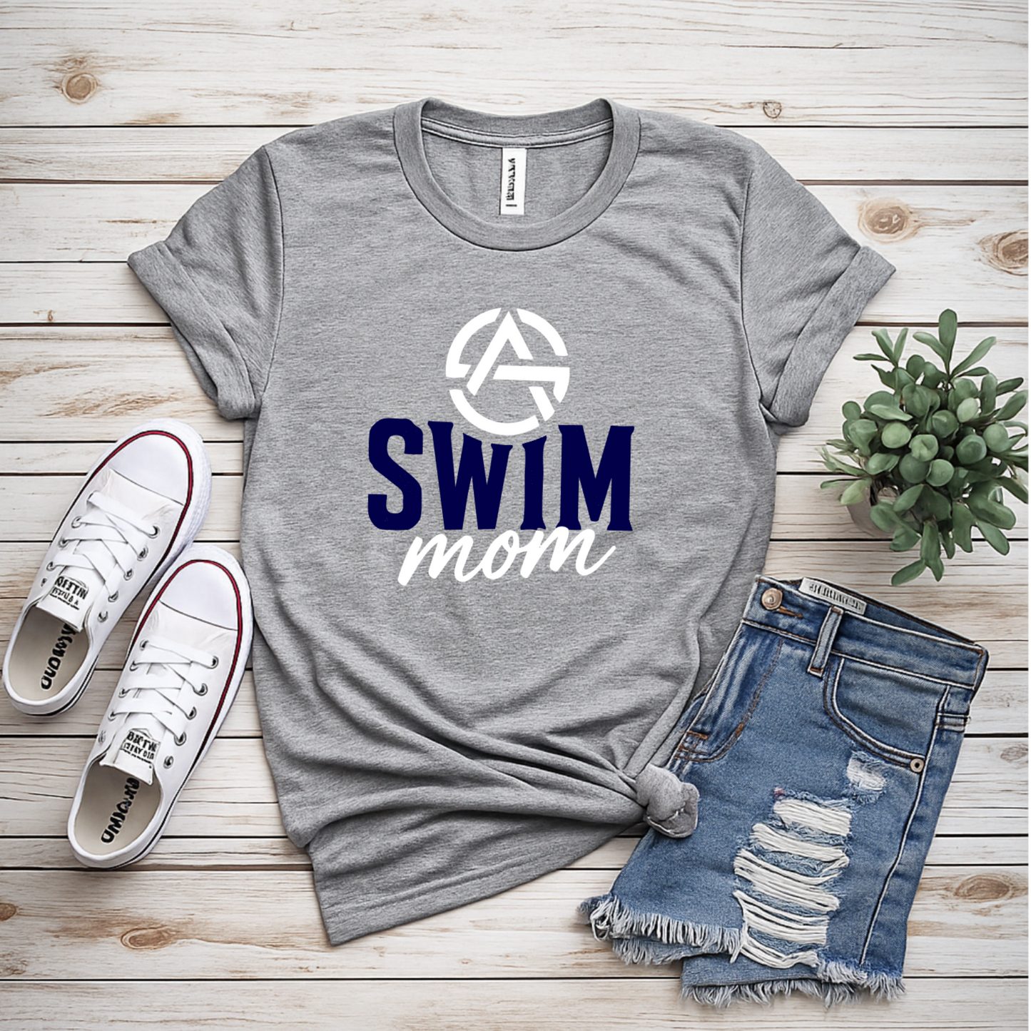 San Gabriel Aquatics Swim Mom Shirt – Lightweight Summer Tee