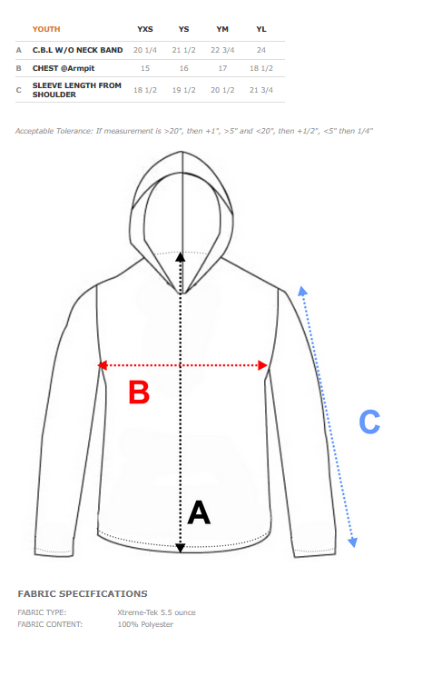 Black Hooded Long Sleeve Tek Shirt – Unity Fastpitch Central Texas Logo | Performance Training Hoodie