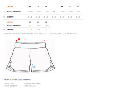 Womens Black Running Shorts, Diamonds Softball Shorts