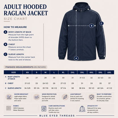 Benold Bears Lightweight Hooded Jacket – Team Windbreaker