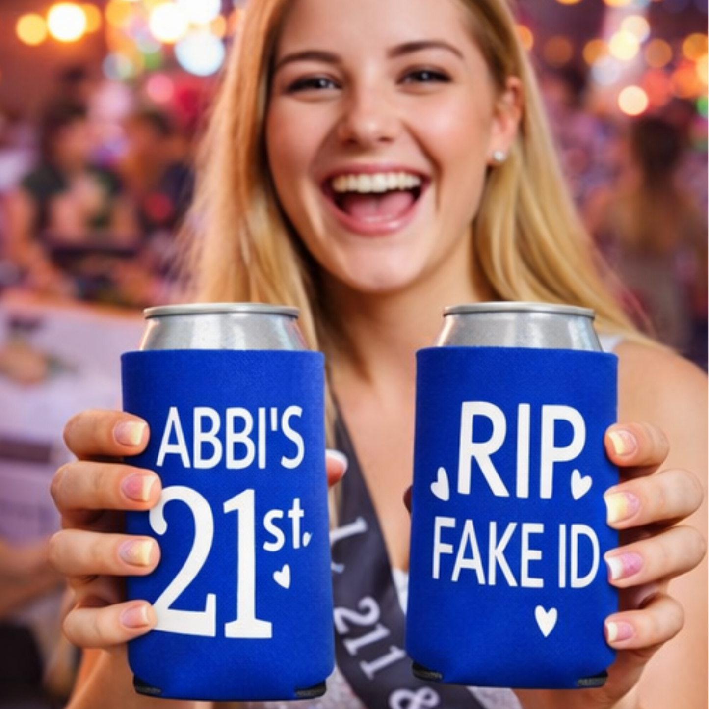 RIP Fake ID Slim Can Coolers: 21st Birthday Party Favors