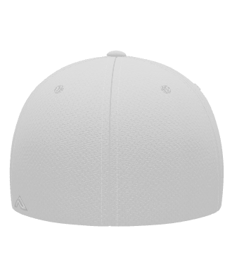PREORDER San Gabriel Aquatics Flex Fit Cap, White SGA Swim Hat, San Gabriel Hat