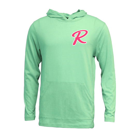 Riptide Softball Mint Blend Hooded Long Sleeve