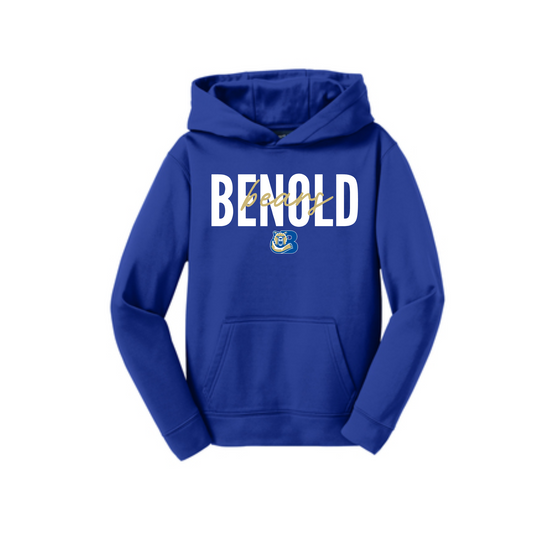 Benold Bears Sweatshirt, Drift Benold Bears Hoodie, Blue Benold Bears Hoodie