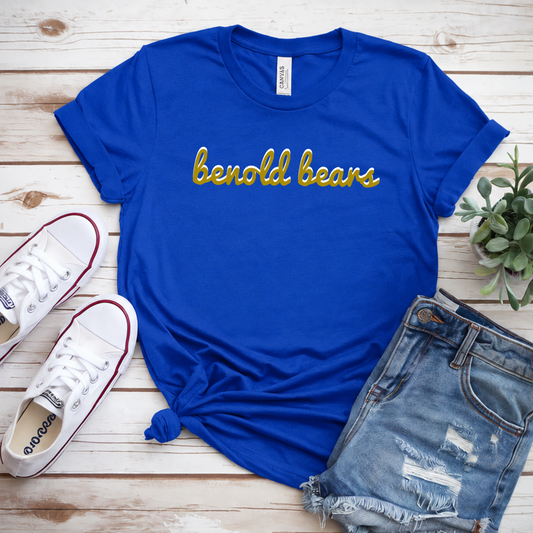 Benold Bears Script Tee