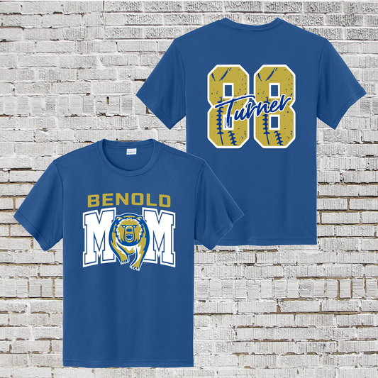 Benold Football Mom Shirt, Benold Bears Player Number Tee,  Benold Bears Team Spiritwear
