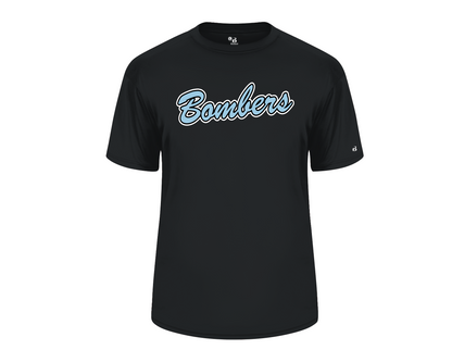 Black Classic Bombers Logo Shirt, Georgetown Bombers Logo Tee