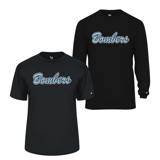 Black Bombers Tshirt, Georgetown Bombers Tshirt, Black Bombers Logo Tee, Bombers Hoodie