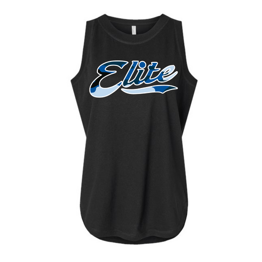 Georgetown Elite Tank Top, Elite Camo Logo Tank, Eilte Black Tank, Elite Softball Womens Shirt