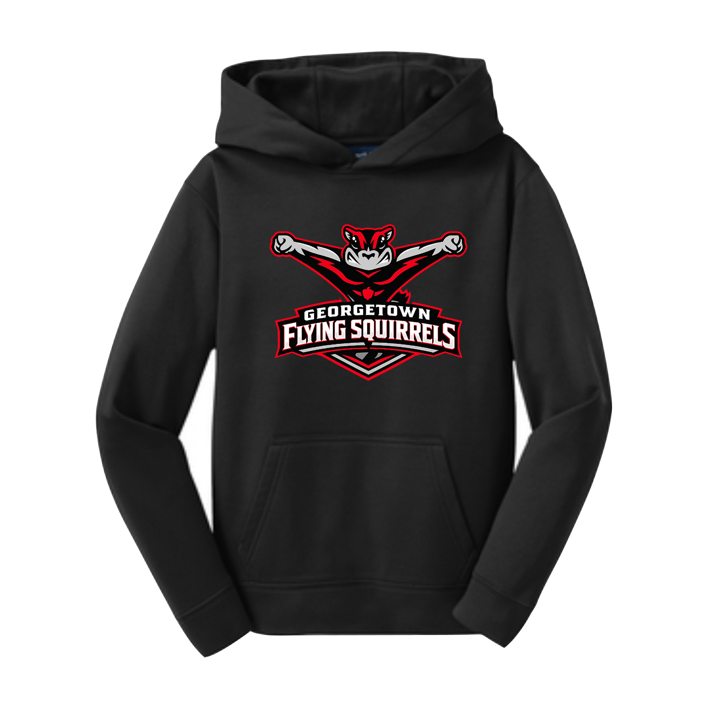 Flying Squirrels Black Sweatshirt Hoodie
