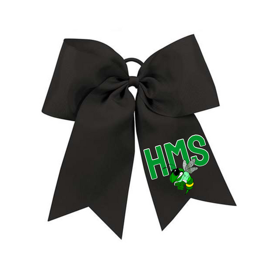 HMS Hornets Hairbow, Cheer Hair Bow, Hopewell Hornets Bow