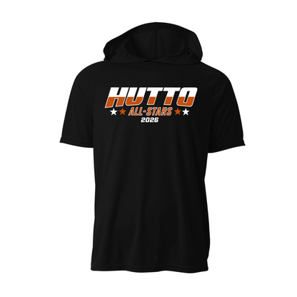 Hutto All-Stars 2026 Short Sleeve Performance Hoodie