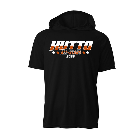 Hutto All-Stars 2026 Short Sleeve Performance Hoodie