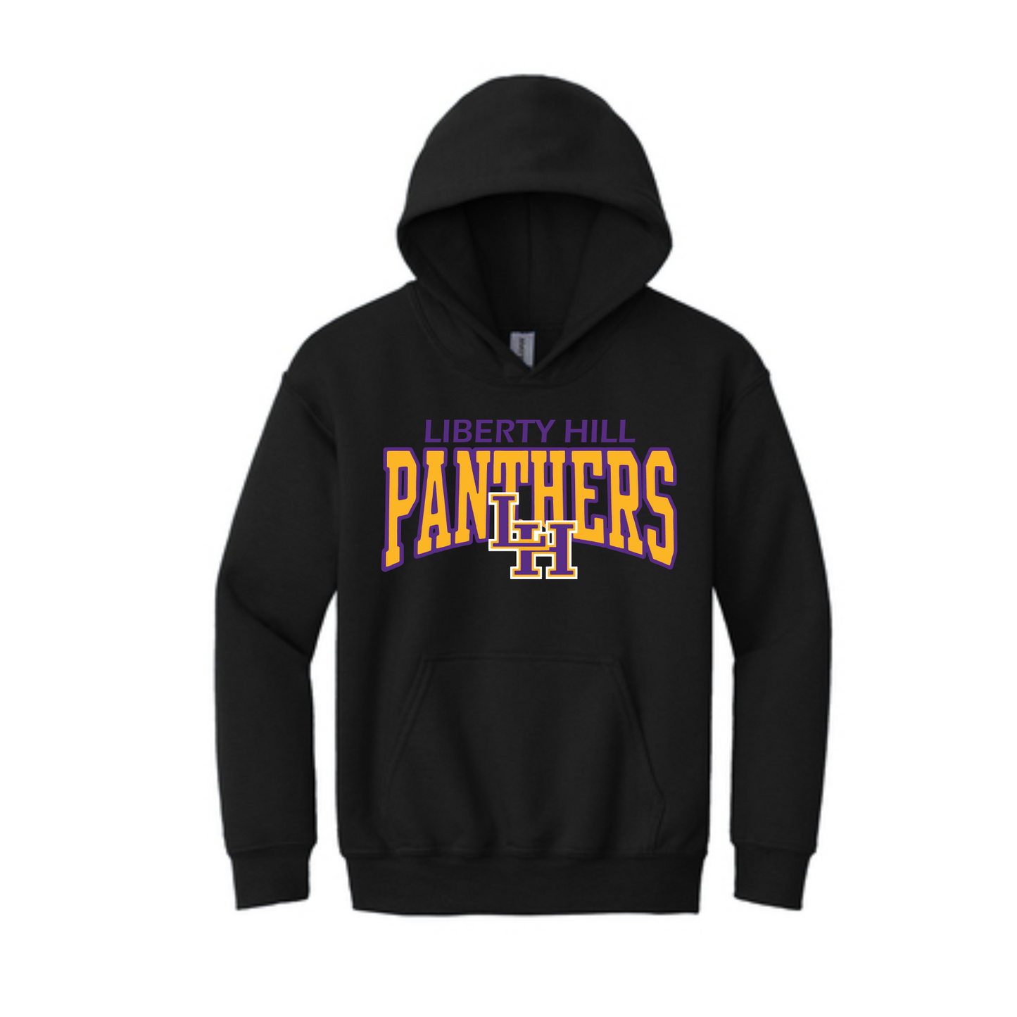 Panthers Baseball Hoodie, Liberty Hill Panthers Sweatshirt, Liberty Hill Hooded Sweatshirt