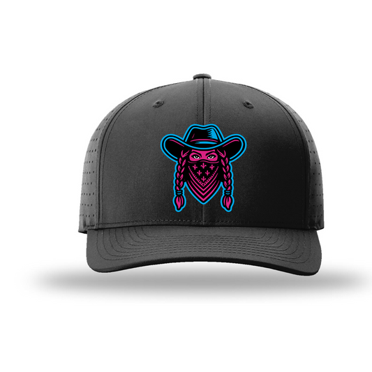 Outlaws Softball Black Performance Hat