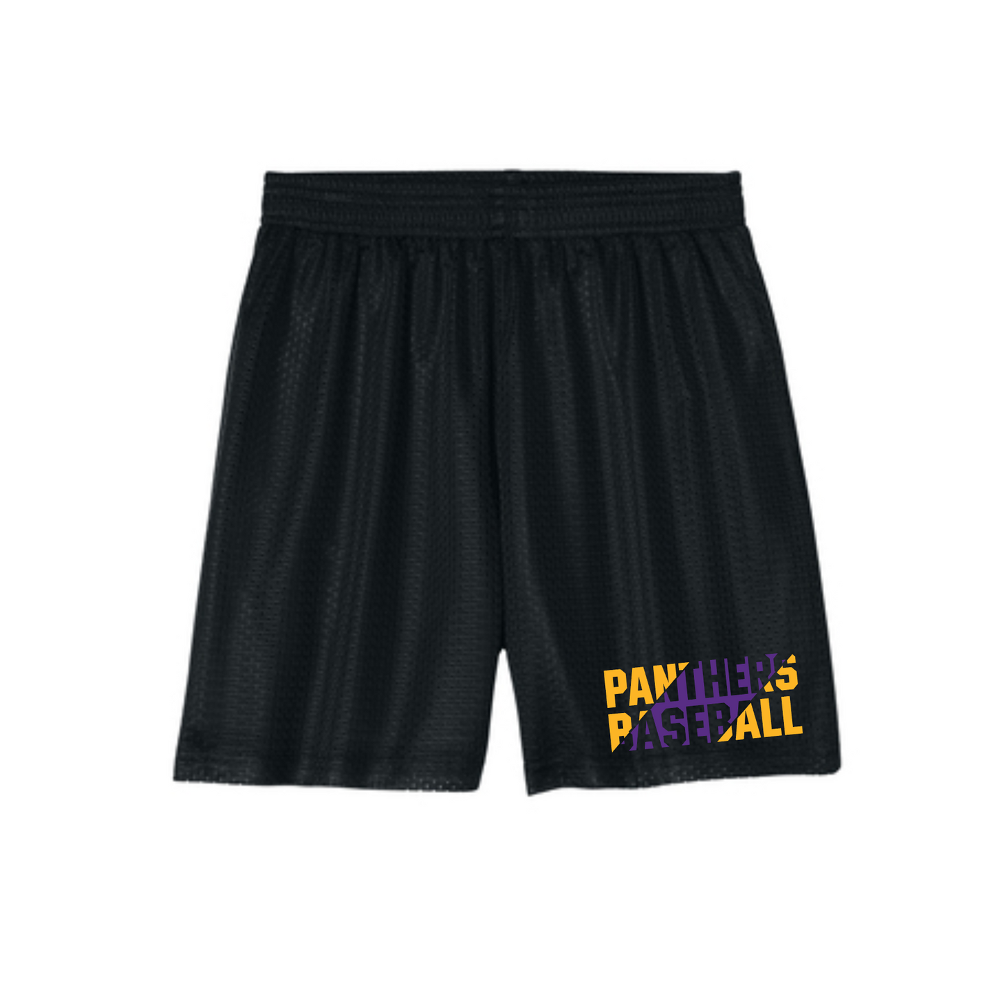 Liberty Hill Panther Shorts, Mens Athletic Shorts, Panthers Baseball Mesh Shorts