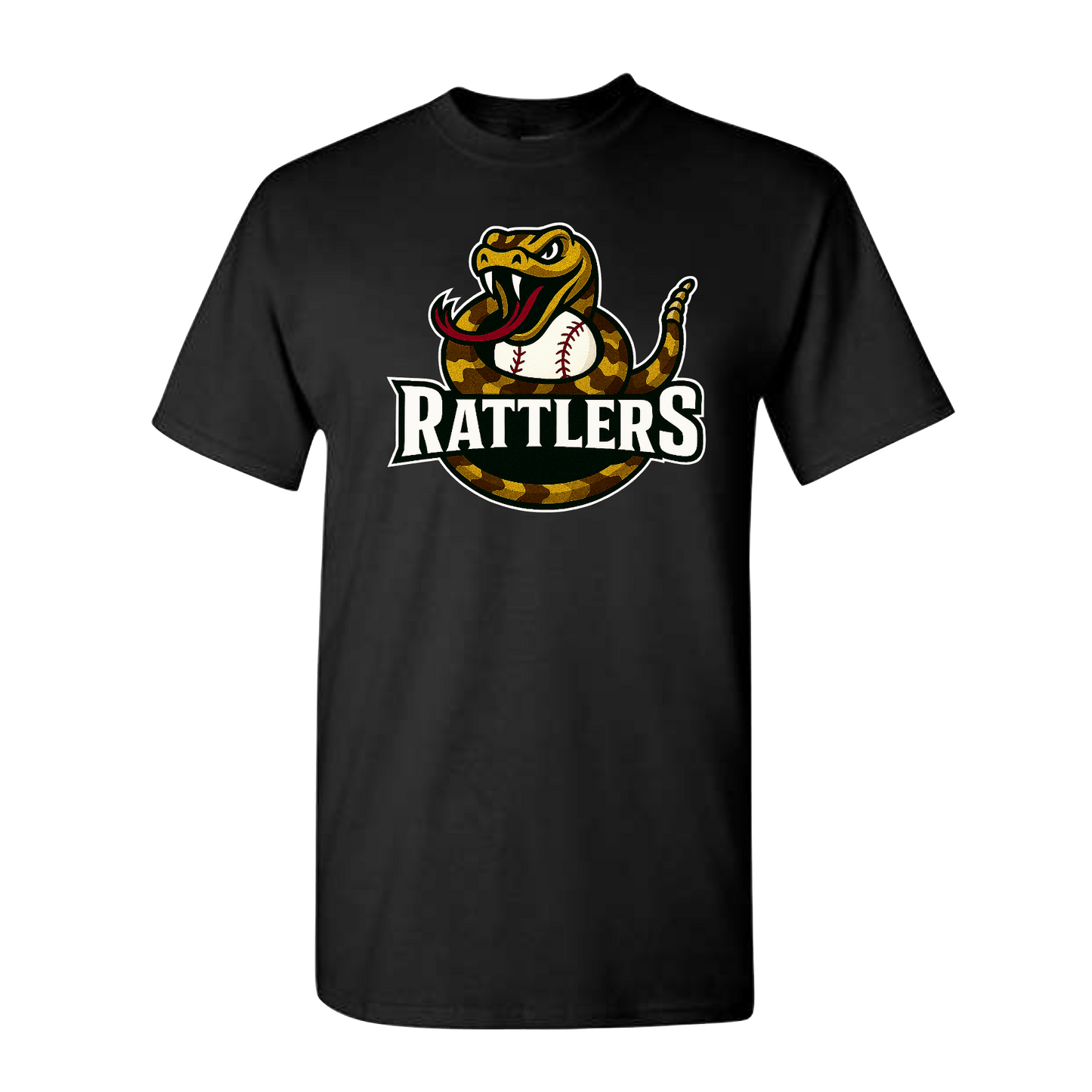 Black Rattlers Baseball Shirt, Rattlers Tshirt, Rattlers Baseball Spiritwear