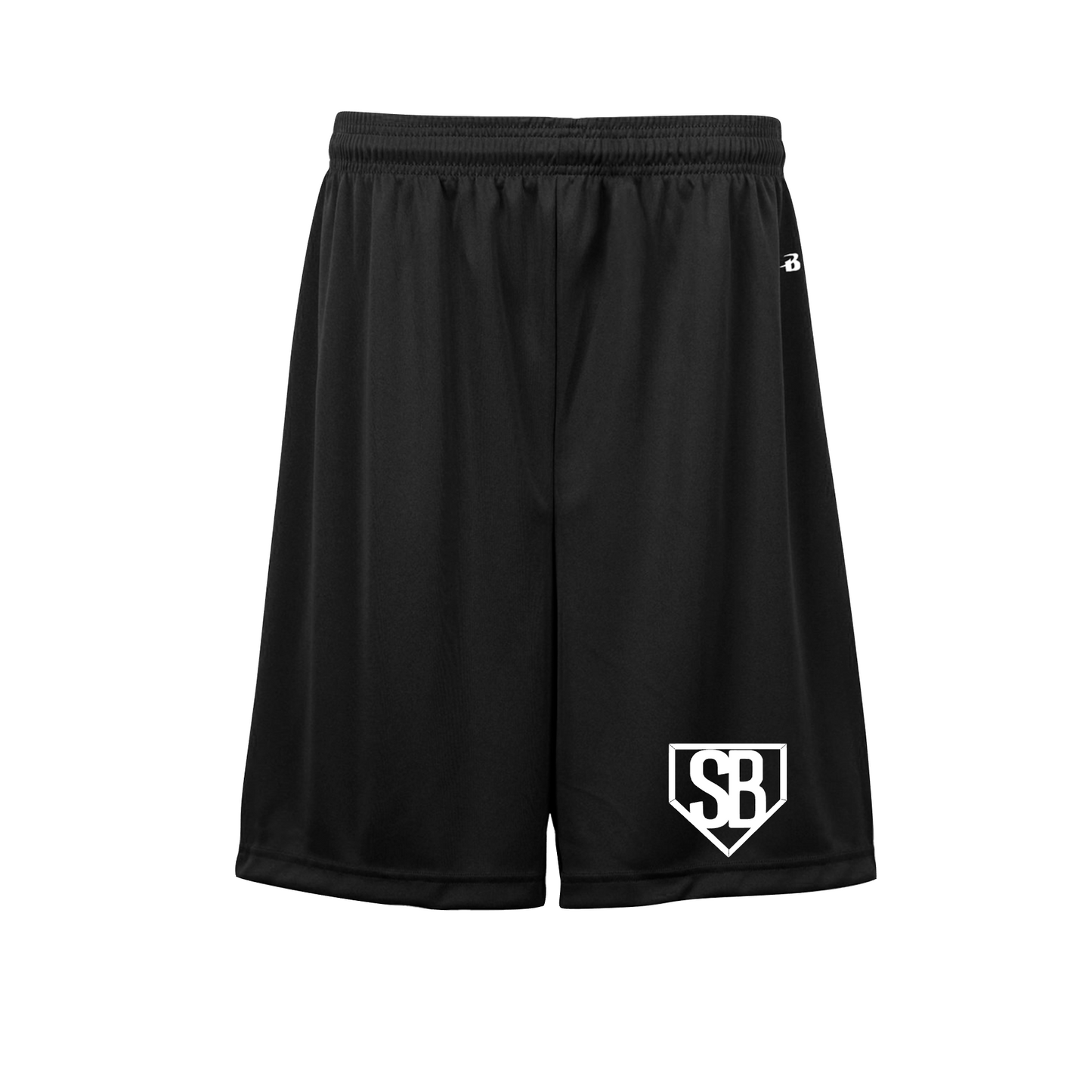 Storm Baseball Gray Drifit Shorts, Storm BSBL Short Logo Shorts, Storm Baseball Shorts