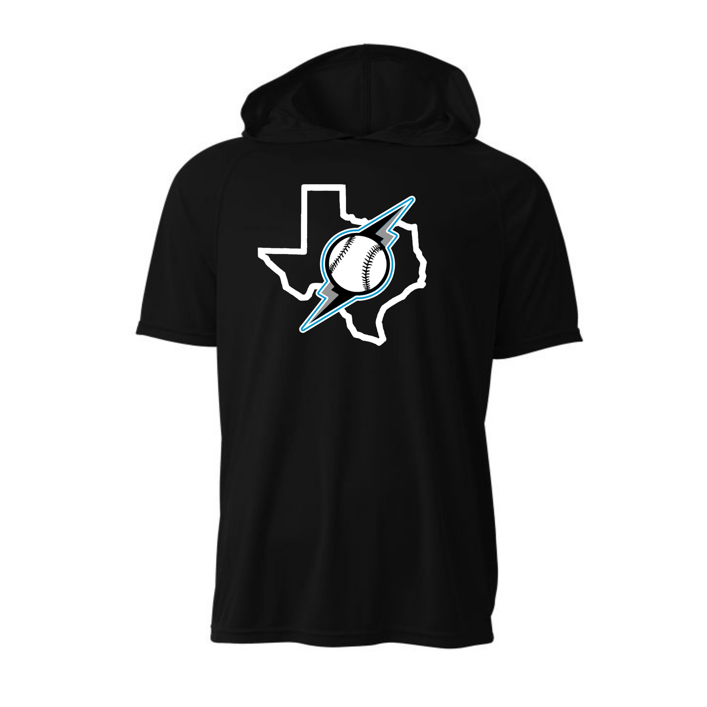 Storm Texas Softball Tee, Black Storm Softball Shirt, Storm Black Tshirt