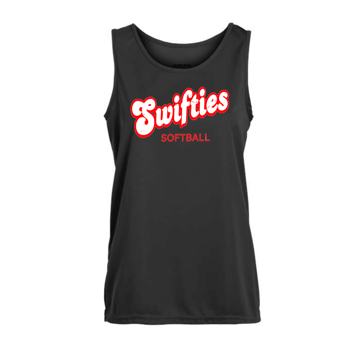 White Swifties Softball Tank Tops, Swifties Softball Training Tank, Swifties Softball Shirt