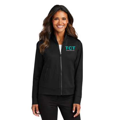 Womens TCT Construction Full Zip Jacket, Long Sleeve TCT Shirt, TCT Construction Apparel