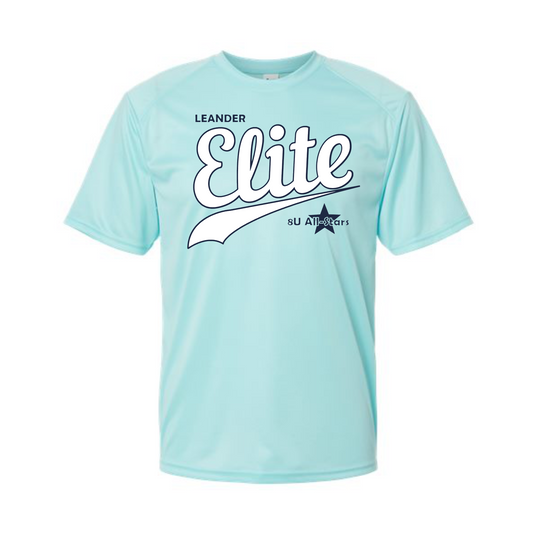 Leander Elite Baseball Tee, Leander Allstars Tshirt, Light Blue Elite Allstars Shirt